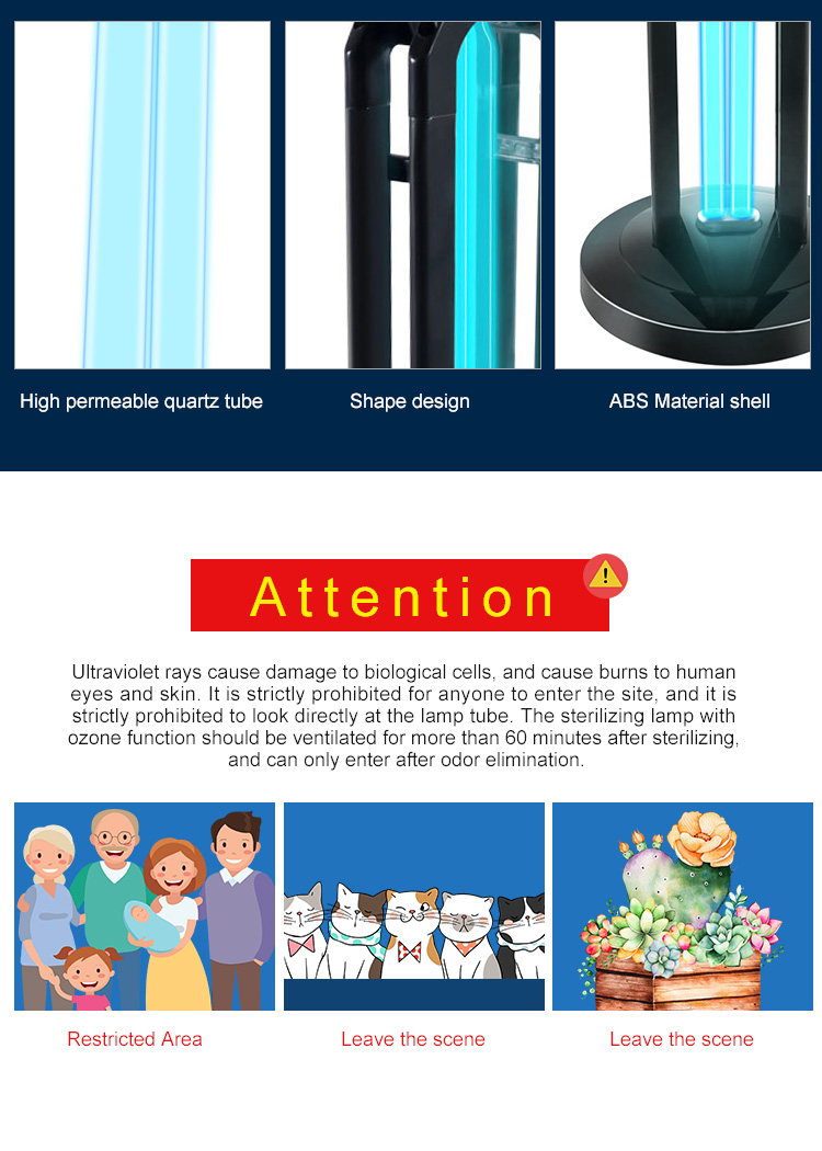 uv lamp sterilizing light ozone sterilization