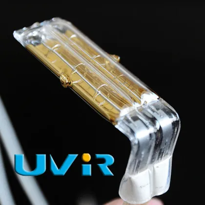 Gold Twin infrared welding lamp Instead of Heraeus Lamp