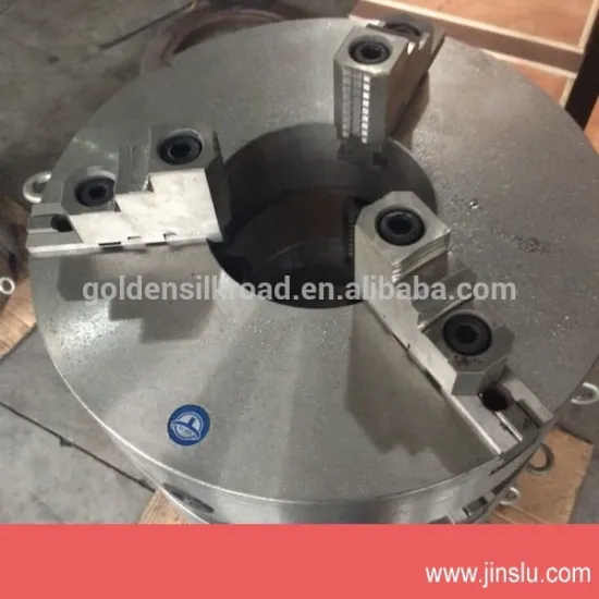 K11 320 3 jaw large diameter lathe chuck with 4 inch hole in the center