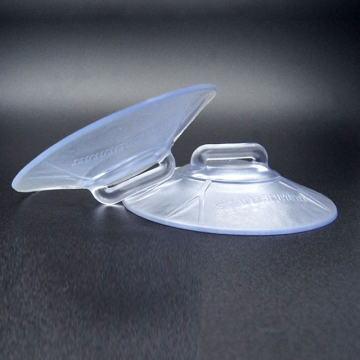 2023 Best Selling Clear PVC Plastic Suction Cups with Stainless Hooks for Shower Bathroom