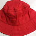 Cappello di Bucket di Twill del cotone bianco della stringa