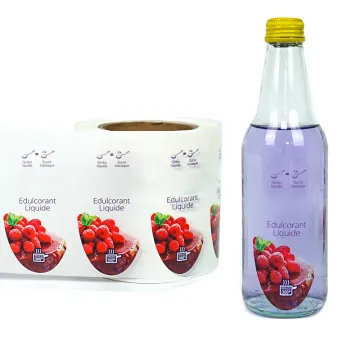 self adhesive wine bottle label