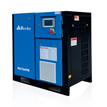 Produsen Profesional 10 HP 7.5KW Kompresor Udara Sekrup Kecepatan Tetap