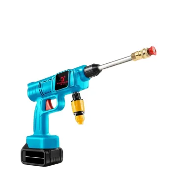 Portable Cordless Battery-Powered Electric Car Wash Pump: A Convenient Water Jet Gun for Thorough Vehicle Cleaning