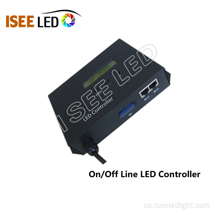 Controlador LED de la targeta SD per a Pixel LED
