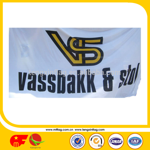 custom embroidered street promotion banner flag