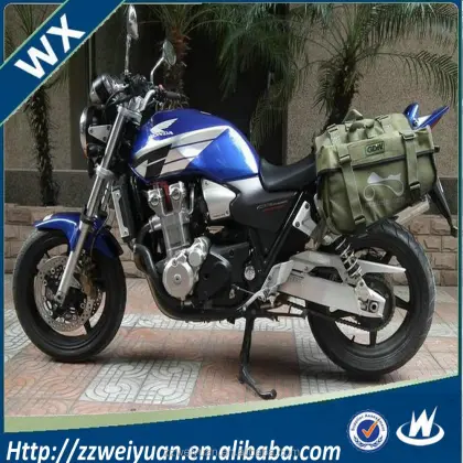 2017 Factory Price Canvas Motorcycle Hard Saddle Bags