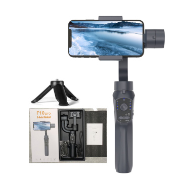 F10 Pro Portable Anti-shake 360 AI Auto Face Tracking Tripod Gimbalm