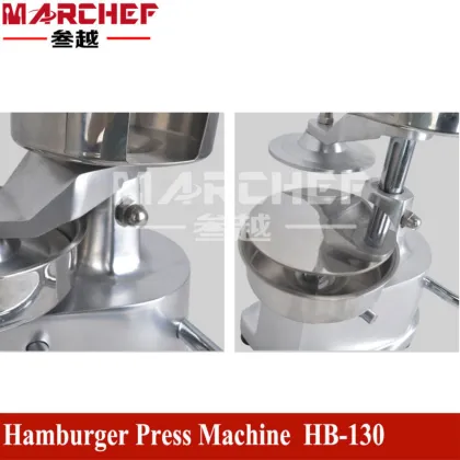 130MM Commercial Hamburger Press Machine_ Hamburger Maker_Manual Hamburger Machine