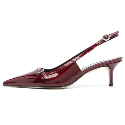 Stylish Patent Leather Stiletto High Heels for Women