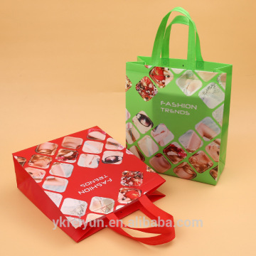 Promotional full color printing non woven laminated bag