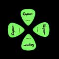 Aceptar accesorios musicales personalizados Picks de guitarra luminosa