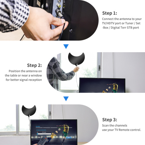 Digital Broadcasting Out Doors Car Electron Tv Antenna