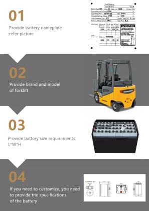 YALE ERC065GH 36V 1275Ah Forklift Battery for YALE Forklift