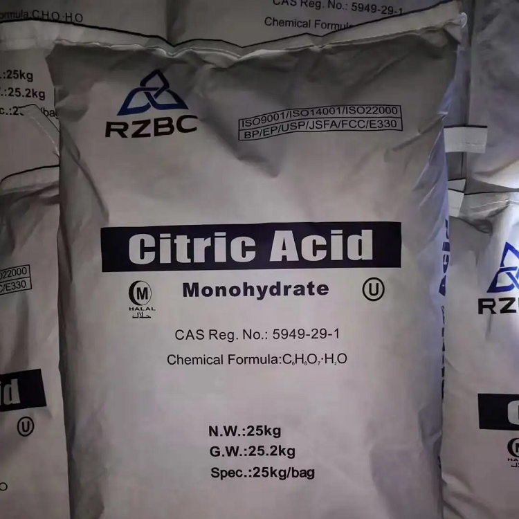 Citric Acid Food Grade Citric Acid Monohydrate /Anhydrous