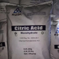 Ácido cítrico monohidrato de polvo blanco anhidro para acidulante