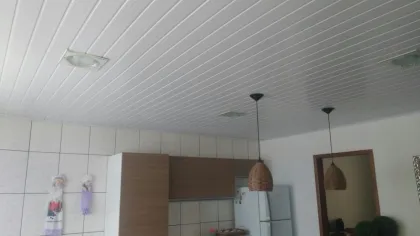 blanco brillante Tablilla cielo raso en PVC Cieloraso Plastico todo