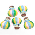 Kleur Mini Luchtballon Vormige Hars cabochon Voor Handgemaakte Craft Decoratie Kraal Slime Telefoon Ornamenten: