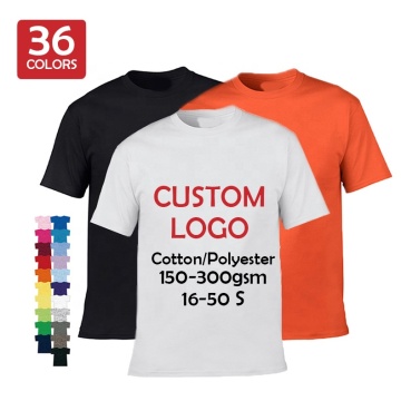 T-shirt per adulti unisex di cotone di alta qualità personalizzate per eventi aziendali