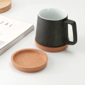 Runde natürliche Holz Cork Coasters Cup Mattenpolster