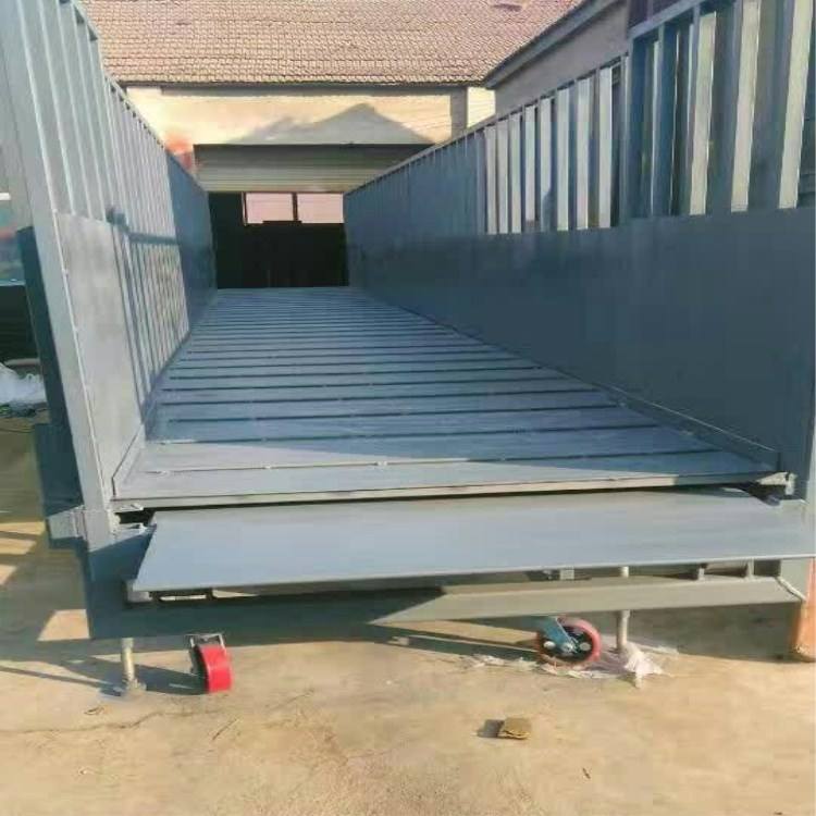 Крупномасштабный фермерский убойный дом Duck Animal Truck Ramp