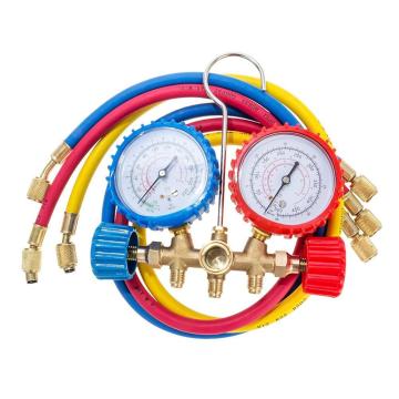 R134, R410A, R22, R407C Klima Soğutma Arabası Manifold Gösterge Seti
