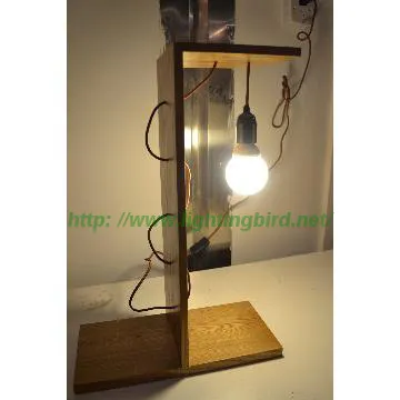 Zhongshan ash wood table lamp lighting