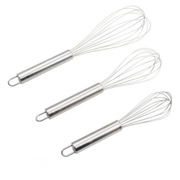 Stainless Steel Hand-held Egg Beater - Manual Egg Mixer Whisk for Pancakes and Kitchen Use