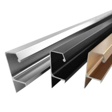 목재 바닥 전환을위한 알루미늄 t 트리밍