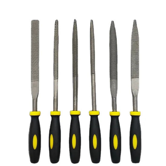 6-Piece HIGH Carbon Steel Precision Needle File Set: High-Quality Hand Metal Tools on Sale
