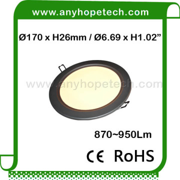 2 years warranty new design diameter 170mm 14W high ceiling lighting