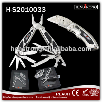 High end quality man used germany design multi tool sets for gifts knife set pocket knife sets