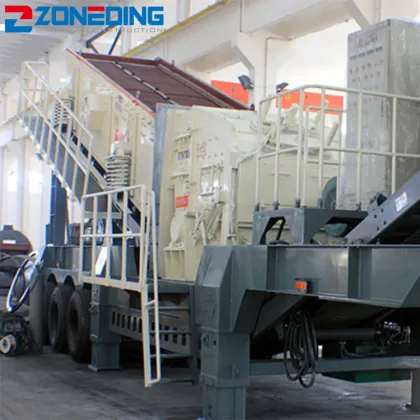 Good Mobility Mobile Impact Crushing Plant