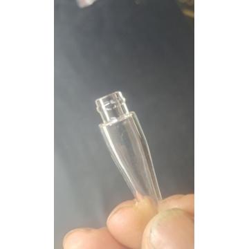 Tubo de aromaterapia de vidro transparente transparente