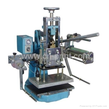 manual edge gilding hot foil stamping machine