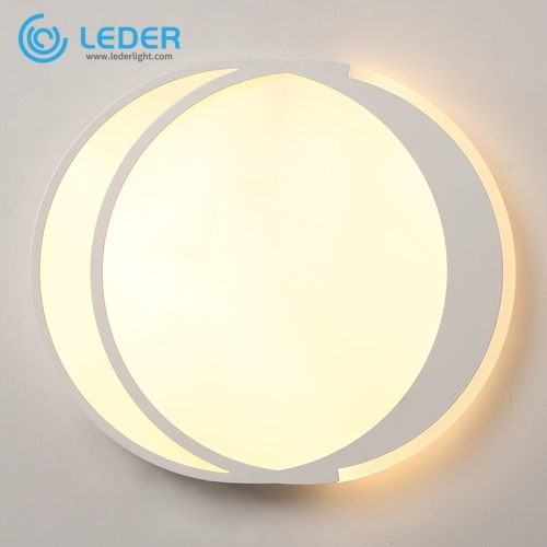 LEDER Putih Led Flush Lampu Siling