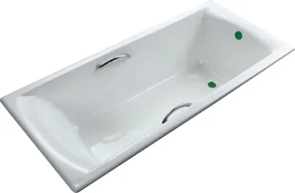 cheap enamel simple cast iron baths