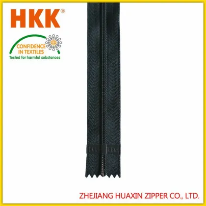 Hot sale no.3 weave nylon zipper