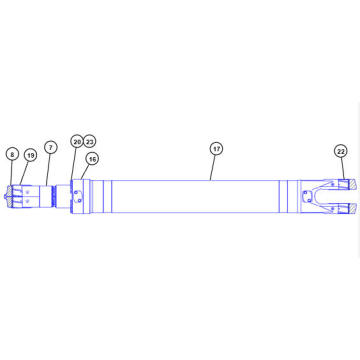 CYLINDER GP-BOOM 6050 471-2133
