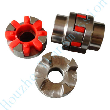Stainless Steel Curved Jaw Coupling with PU Rubber