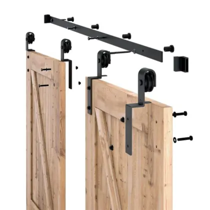American Solid Wood Indoor Barn Door