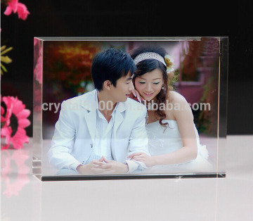 Crystal polished photo crystal graduation gifts