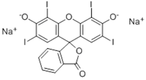 Erythrosine sodium CAS 16423-68-0