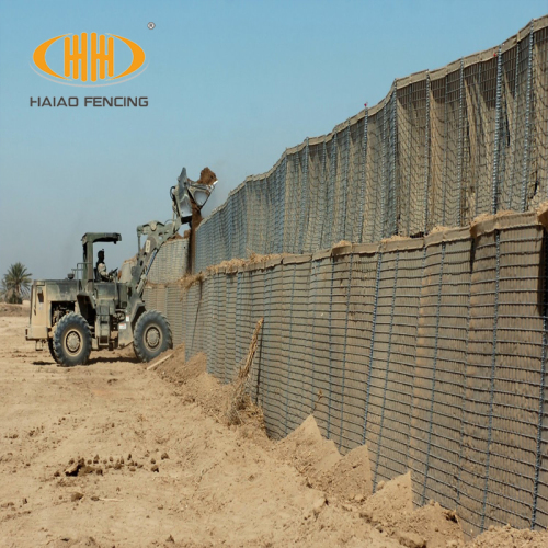 Askeri Kum torbaları Bastion Sel Savunma Bariyeri Duvarı