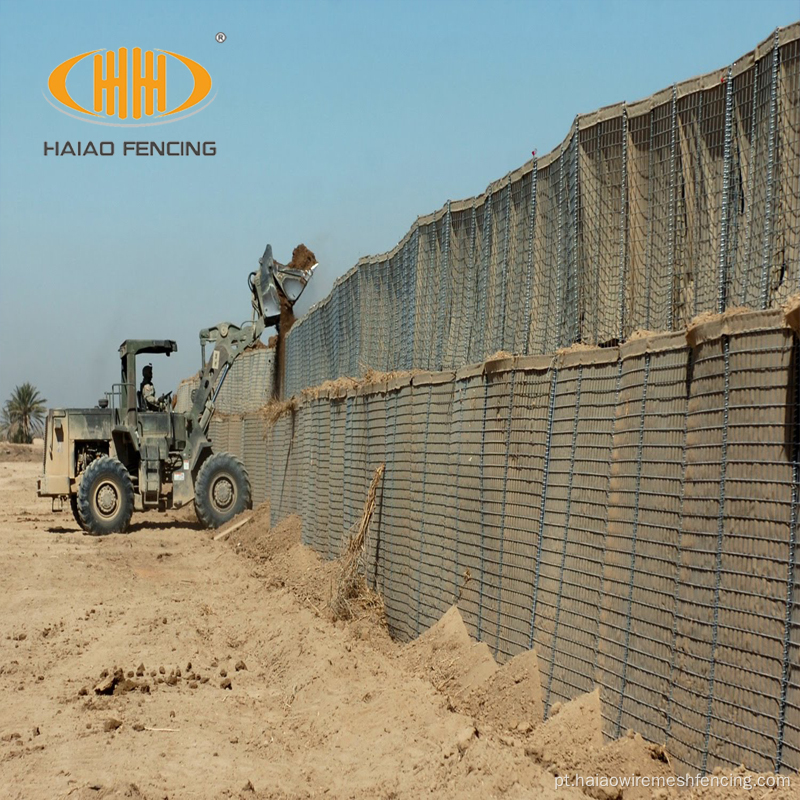 Militar Sandbags Bastion inundação de barreira defensiva da parede