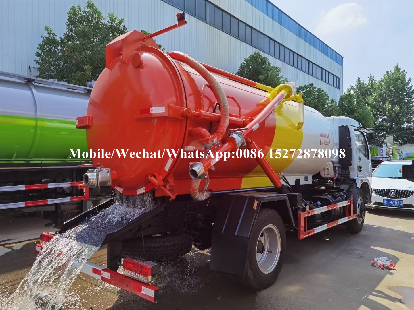 Dongfeng 5m3 Sewage Truck (2)