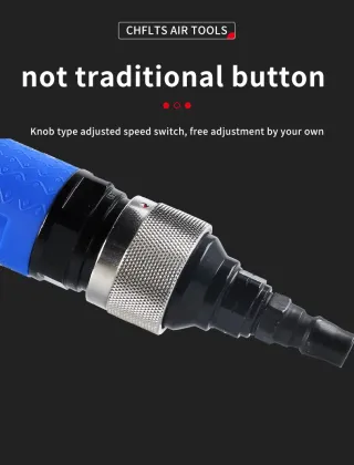 AG-491 Blue Pneumatic 4" 13,500 RPM Air Angle Grinder