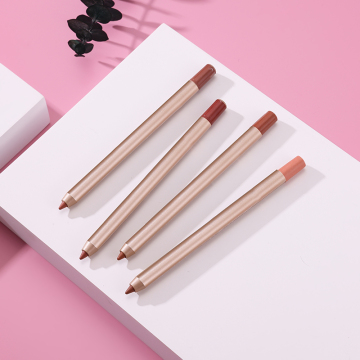 Waterproof Smudge-Proof High Pigmented Brown Lip Liner Pencil with Mineral Ingredients