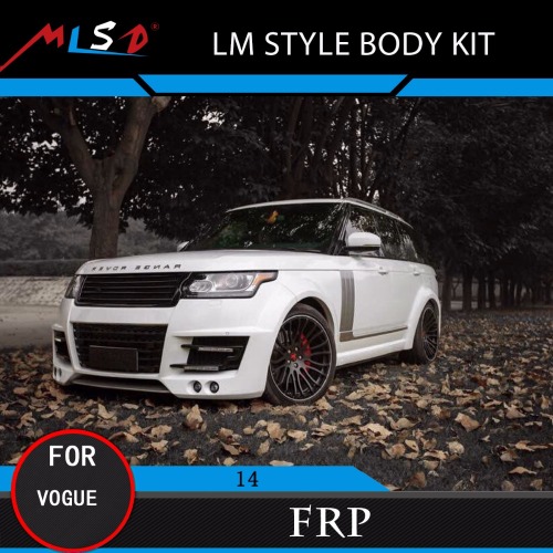 High quality perfect fitment new style LM style body kit for ranger rover vogue 2014