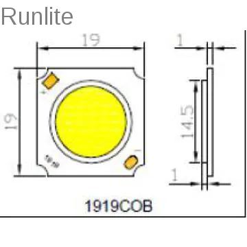 1919 COB LED DIODE Cool White